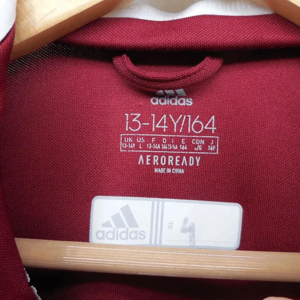 Adidas Aeroready Youth Boys‎ Colorado Rapids MLS Soccer Warmup Jacket Sz L 38x26